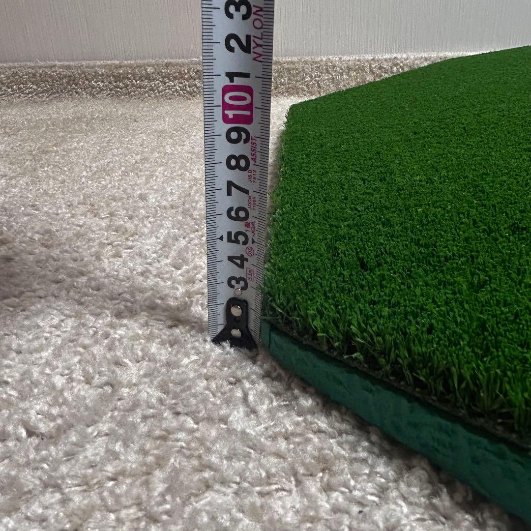 ゴルフ　練習用　傾斜ショットマット　傾斜マット　8角形　100cm×100cm
