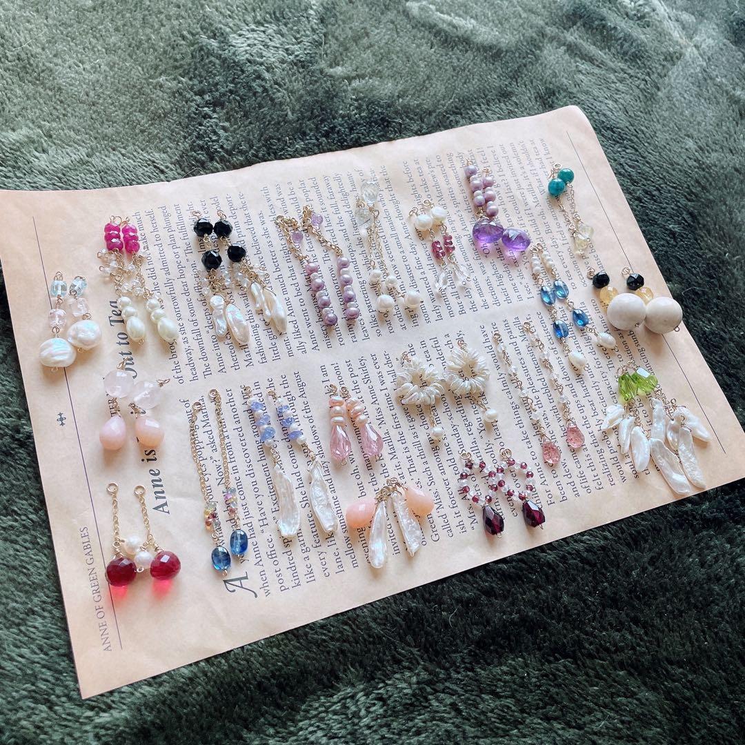 天然石チャームセット♡(1)