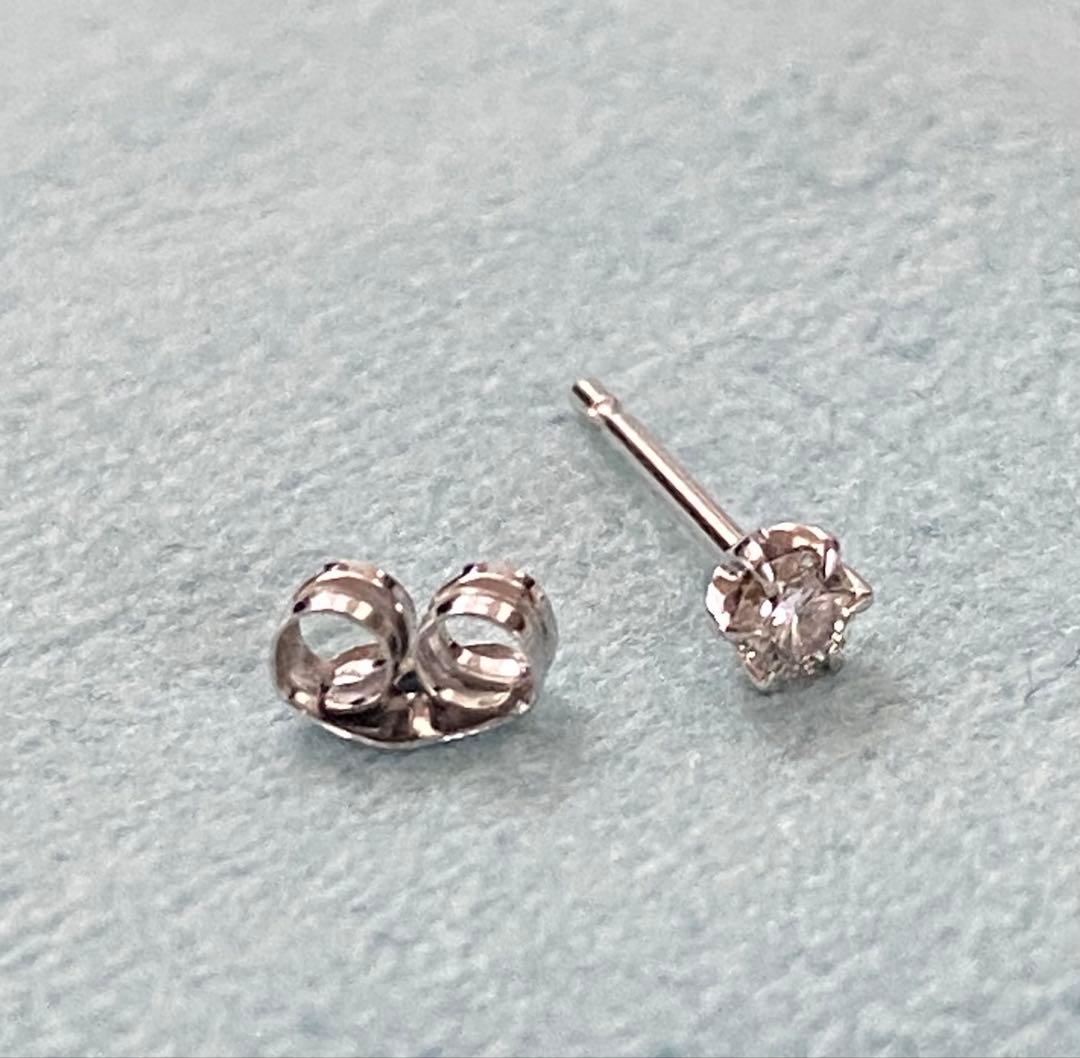 スタージュエリー　ピアス　片耳のみ　プラチナ　ダイヤ