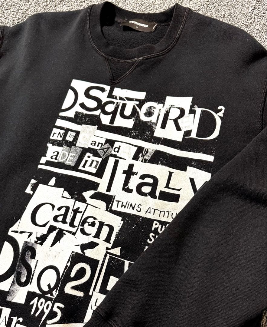 DSQUARED2(ディースクエアード)スウェット トレーナー L