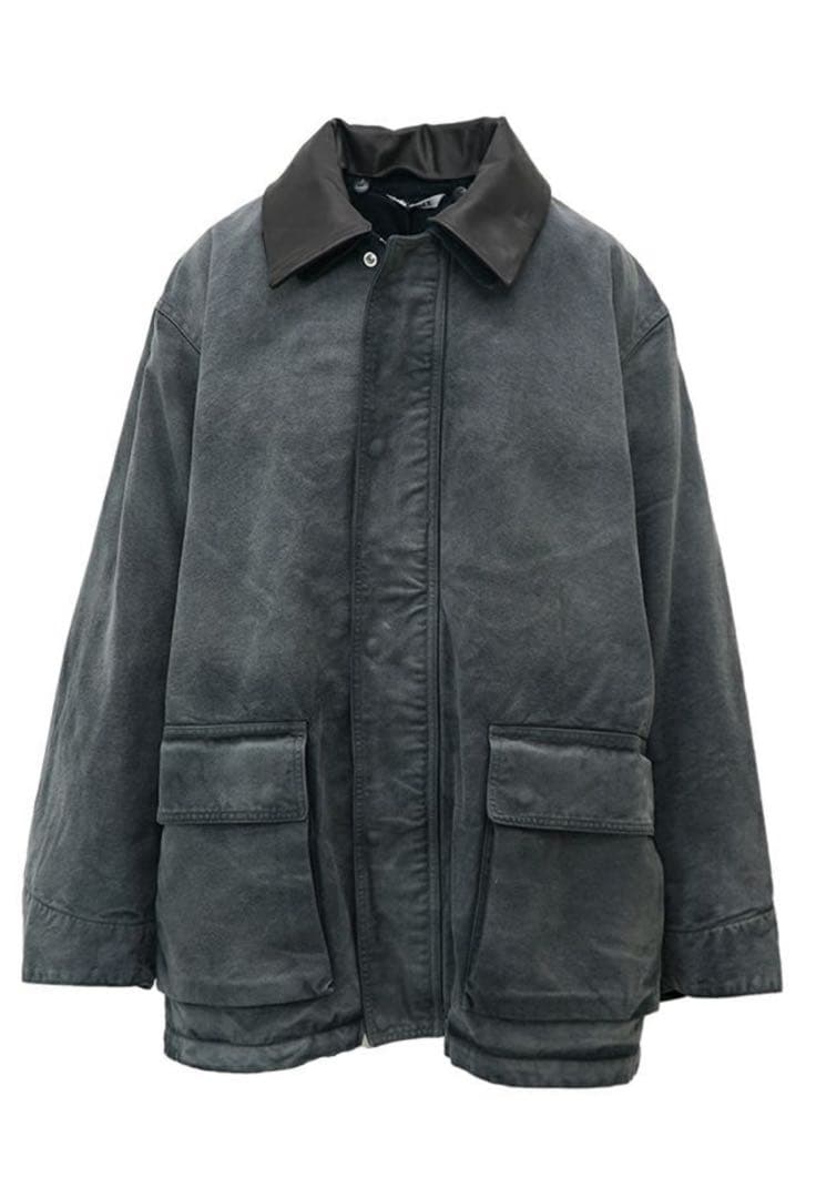 オーラリーAURALEE25AW COTTONDUCK BLOUSONブラック4