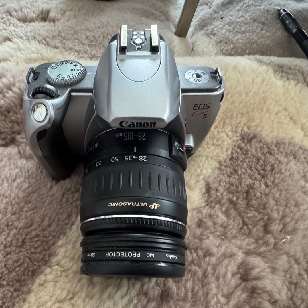 Canon キャノン EOS Kiss5 一眼レフィルムカメラセット