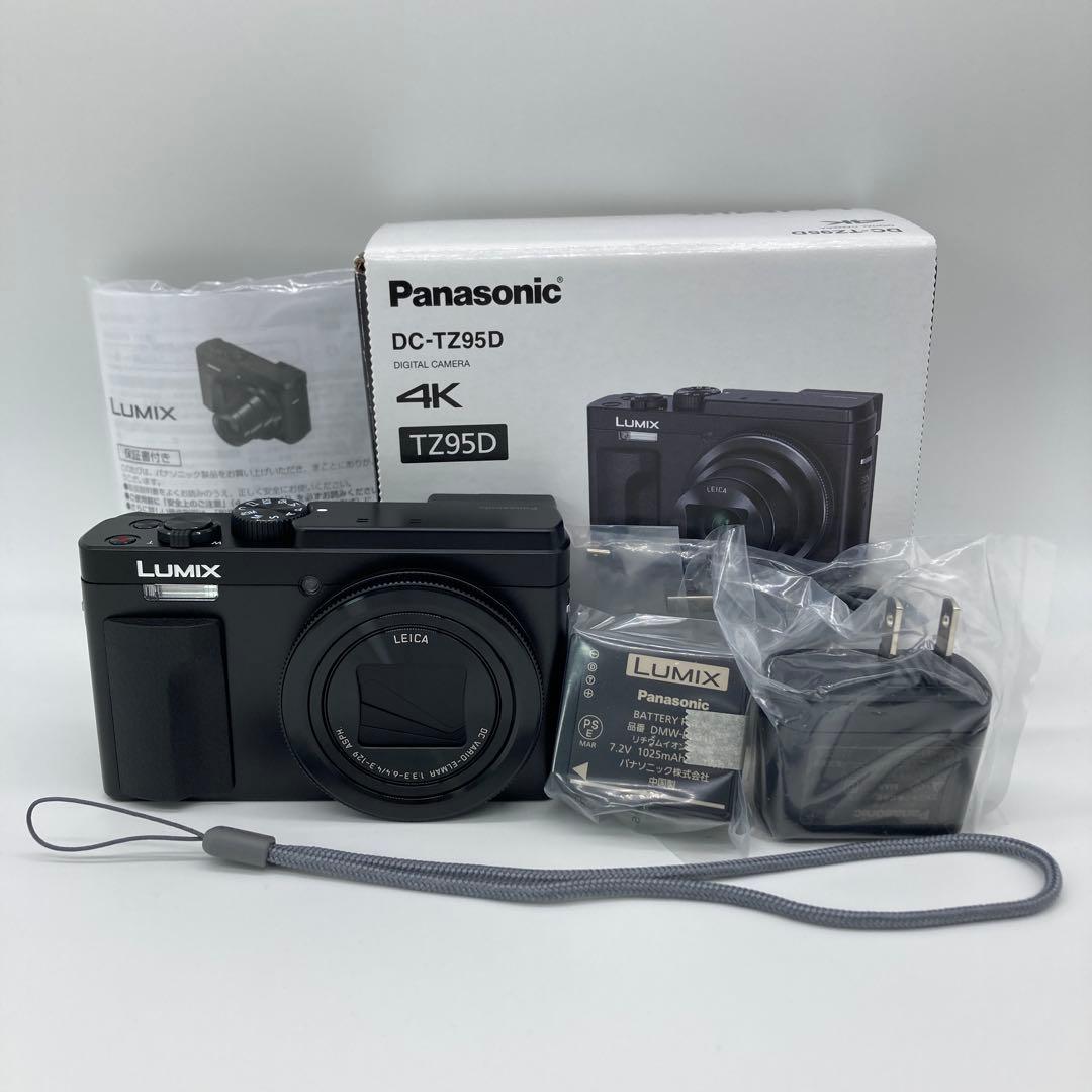 Panasonic DC-TZ95D K（黒）新品同様　動作確認のみ