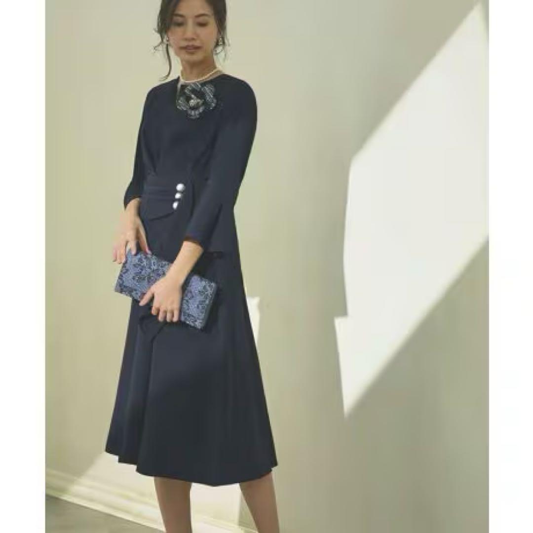 新品　RUIRUE BOUTIQUE パール　ワンピース　パーティー　セレモニー