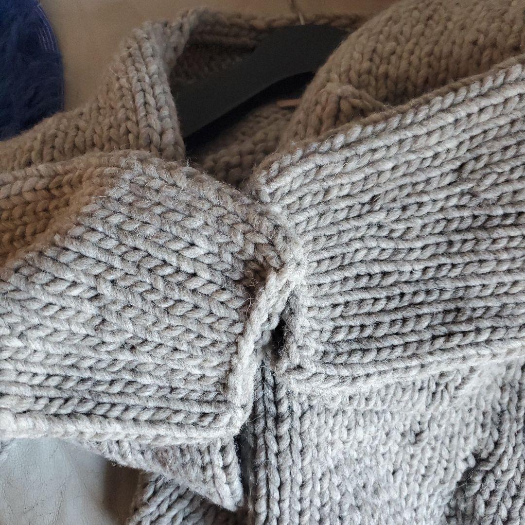 ★新品★トゥデイフルTODAYFUL ハンド　メイド　タグ付　ニットカーディガン