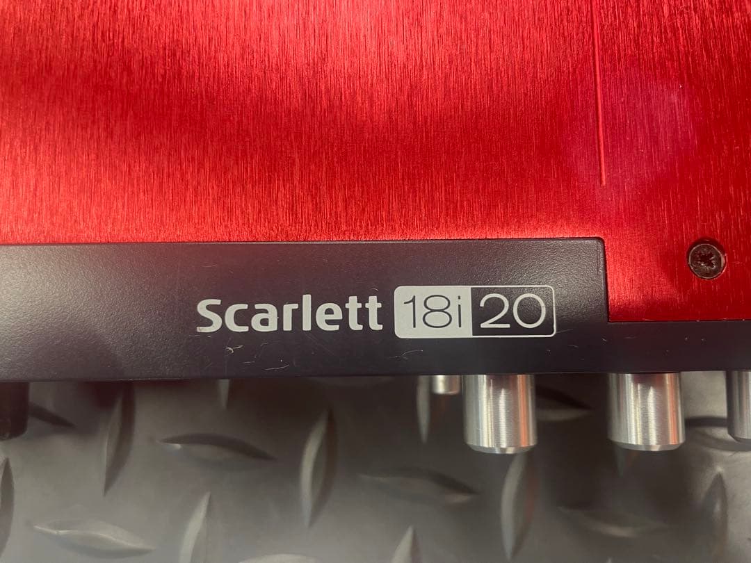Focusrite Scarlett 18i20 オーディオインターフェイス