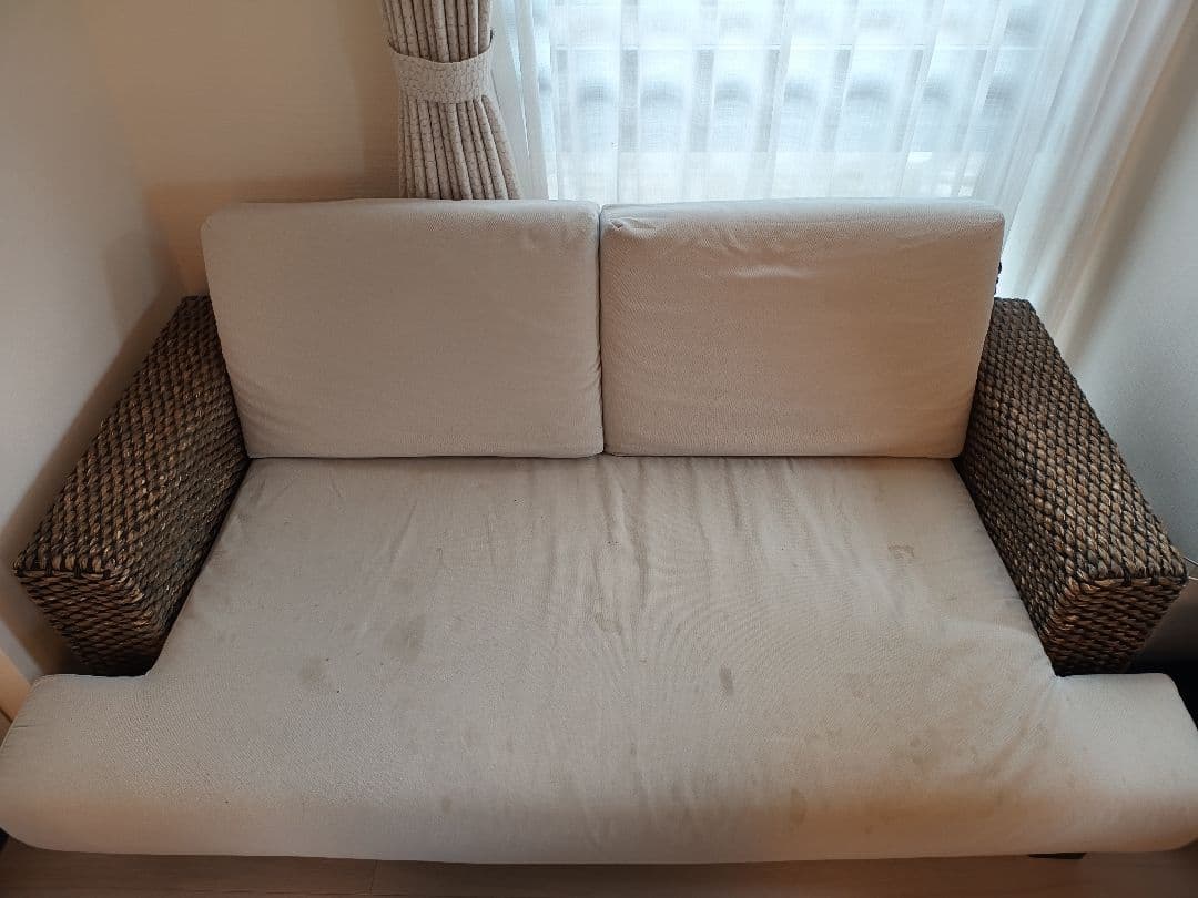 【最終値下げ】 aflat シン・ソファ 2P 1550（ヒヤシンス）