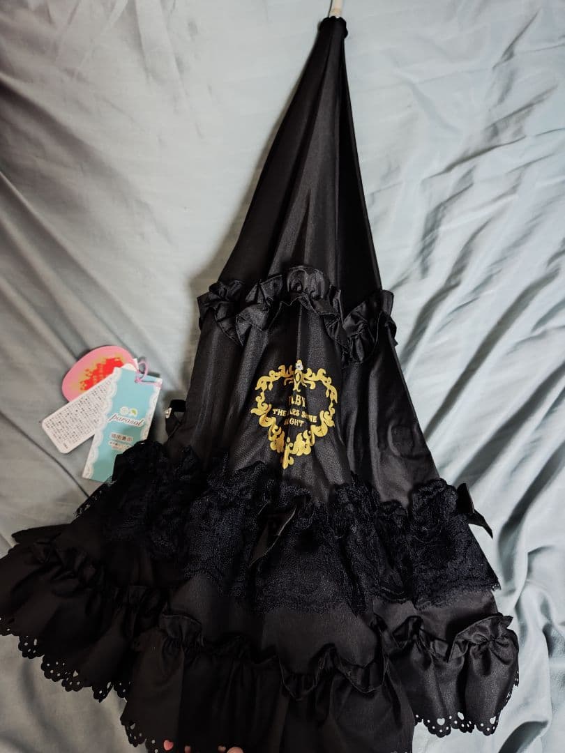 BABY Romanticアンブレラ 　ベイビーザスターズシャインブライト　黒