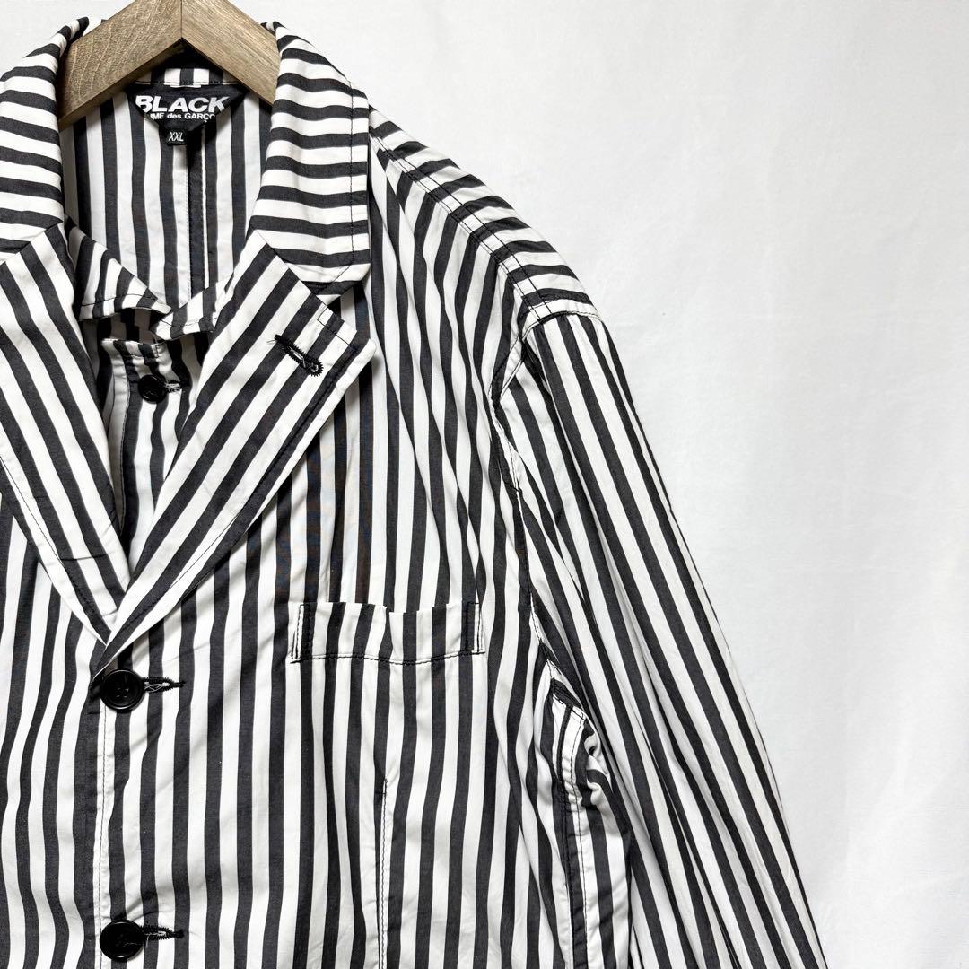 ⚫︎XXLサイズ！BLACK COMMEdesGARCONS レイヤードジャケット