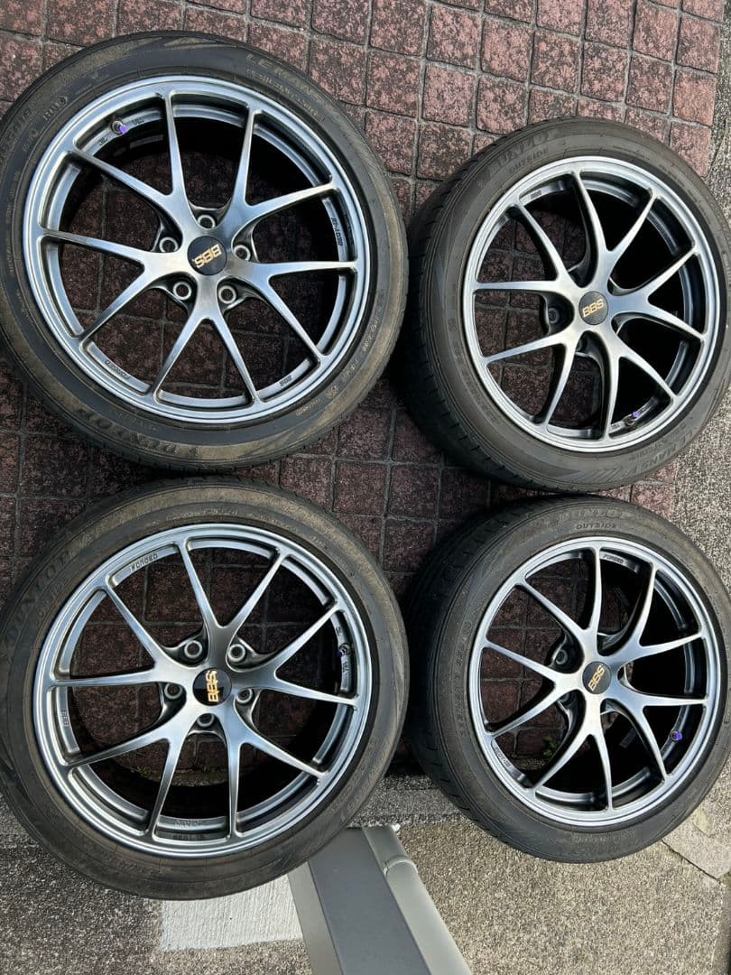BBS製18インチ・8Jタイヤホイールセット