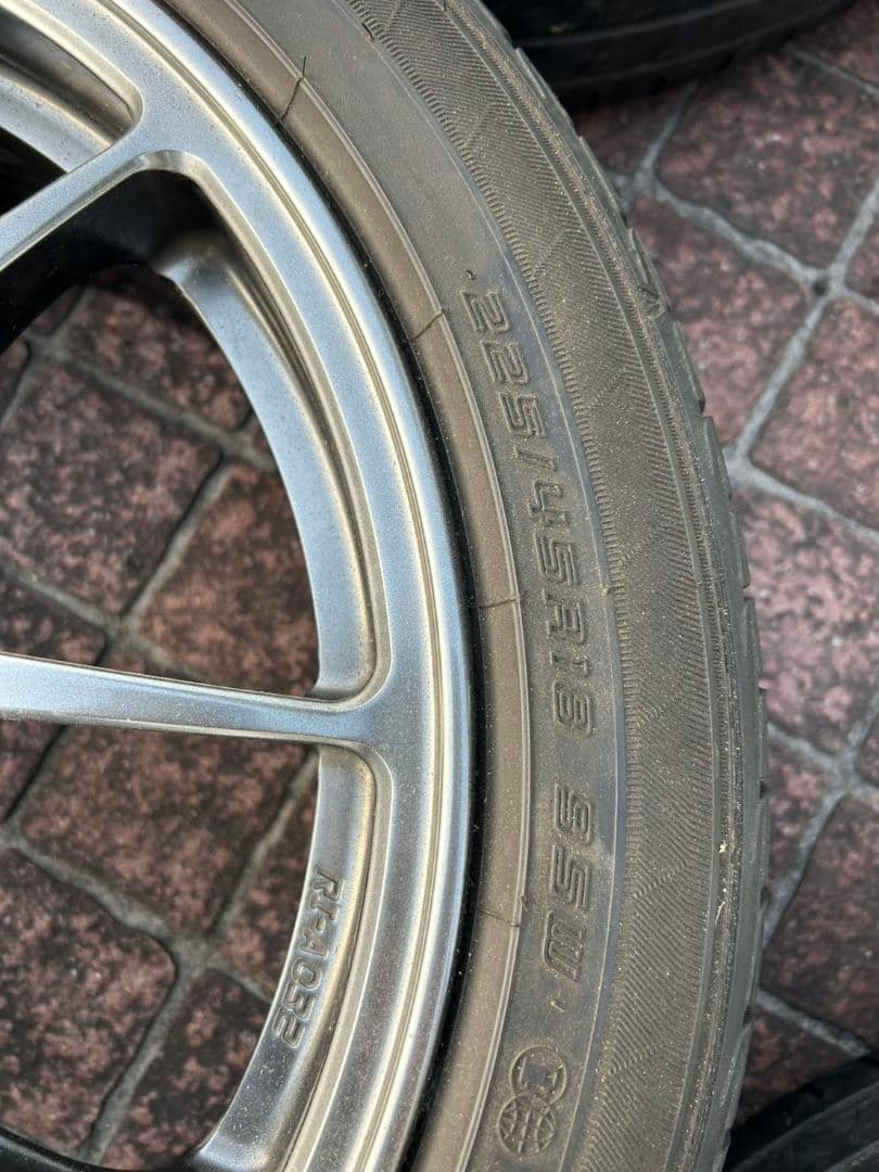 BBS製18インチ・8Jタイヤホイールセット