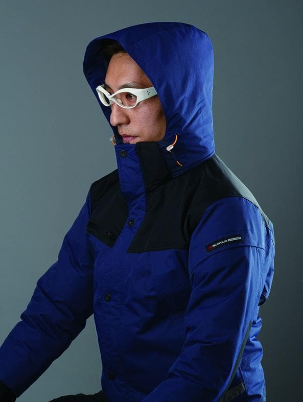 バートル　7610　防水防寒ジャケット　大型フード付　Lサイズ