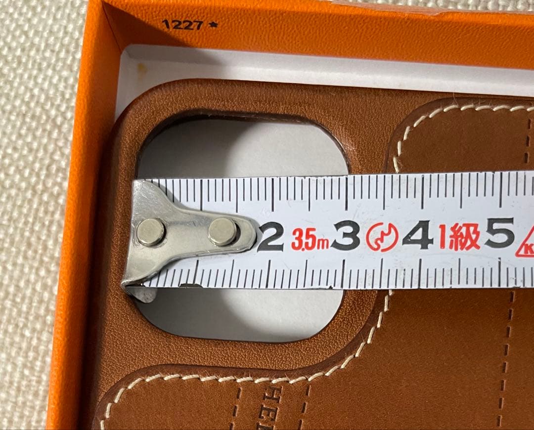 【美品週末値下げ中】HERMES iPhone レザーケース