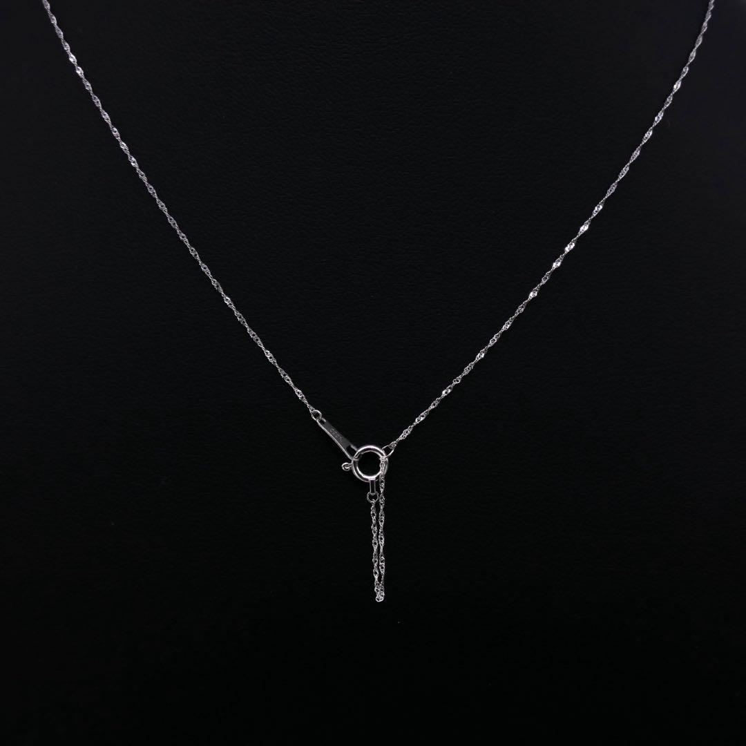 新品❗️Pt950 プラチナスクリュー♡45cm アジャスターカン付