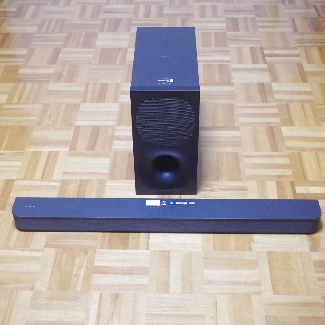 クマテツです。ソニー！高音質サウンドバー！HT-S400 260W