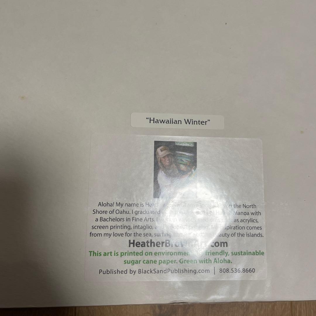 ヘザーブラウン 特大アート　Lサイズ ロンハーマン wtw