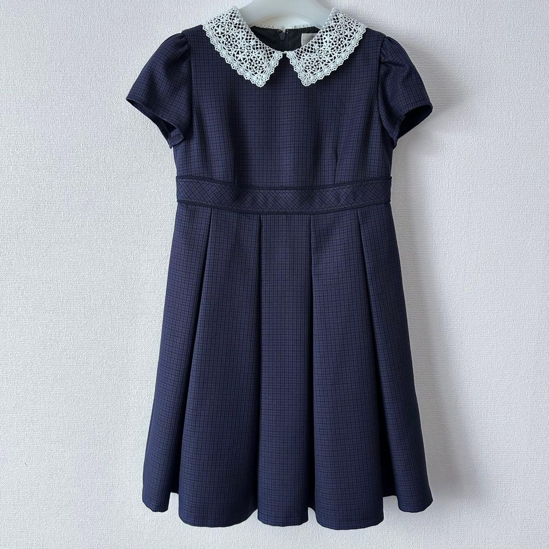 新品タグ付き卒園入学式フォーマルアンサンブル　120エルアンノアール