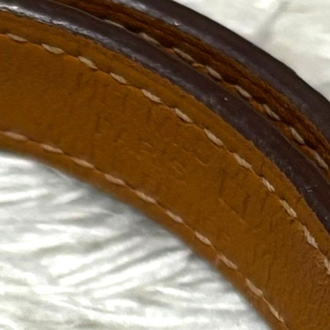 極美品✨HERMES シャイニングクロコ　ケリー　バングル　ピンク