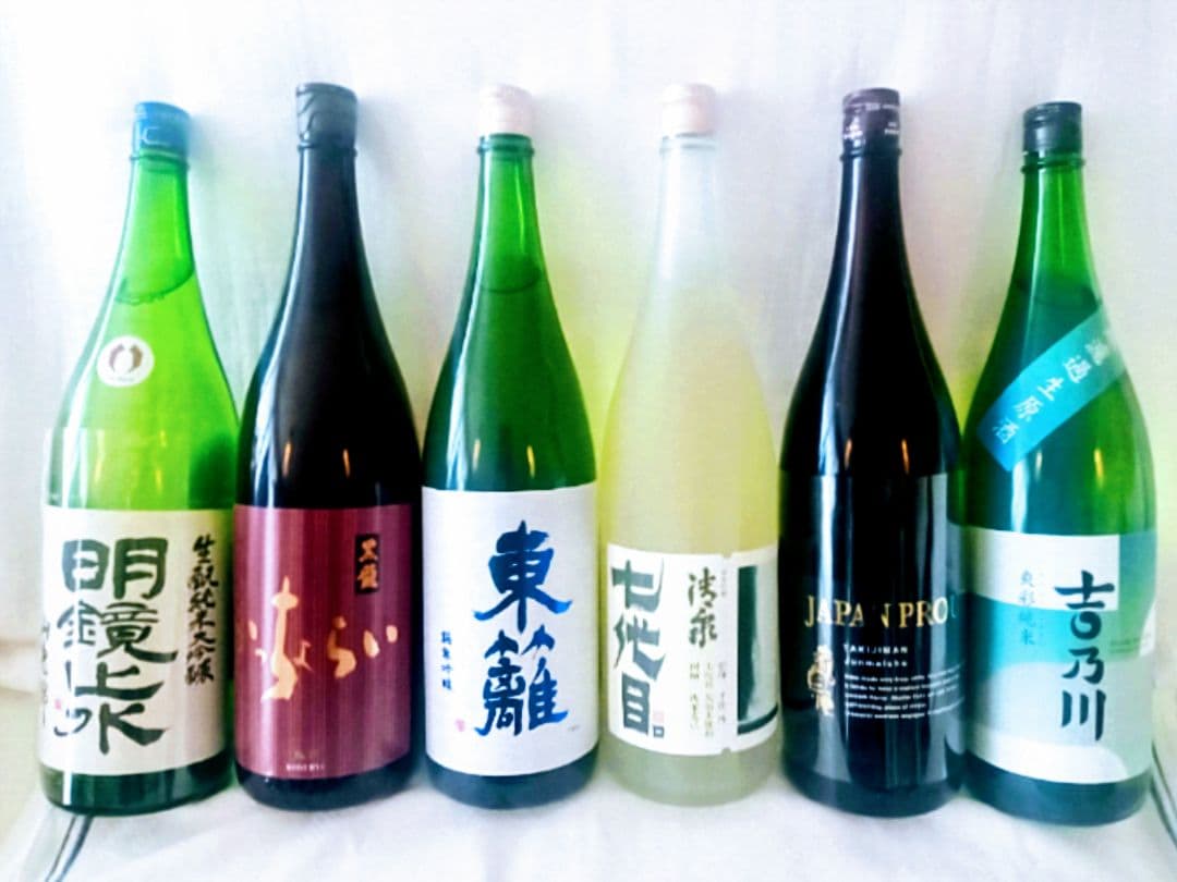純米大吟醸、純吟、純米酒、1800ml✖6本 飲み比べ