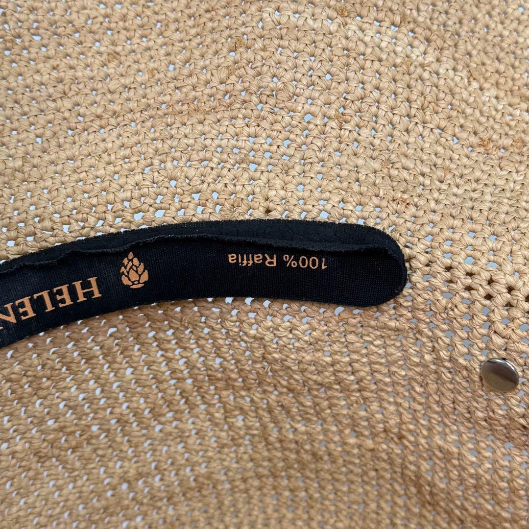 ヘレンカミンスキー　ハット　プロバンス10 ラフィア 100% 麦わら帽子