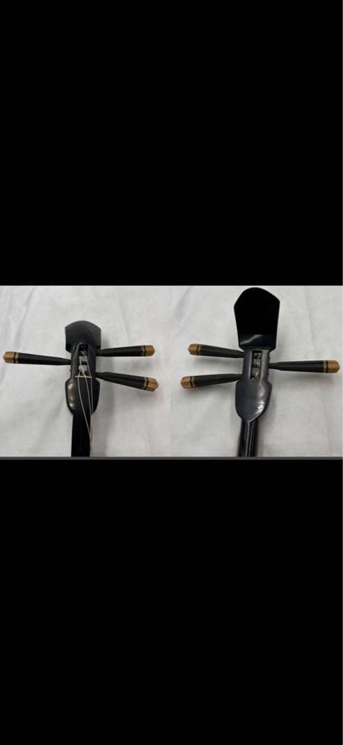 三線の棹　黒 3弦