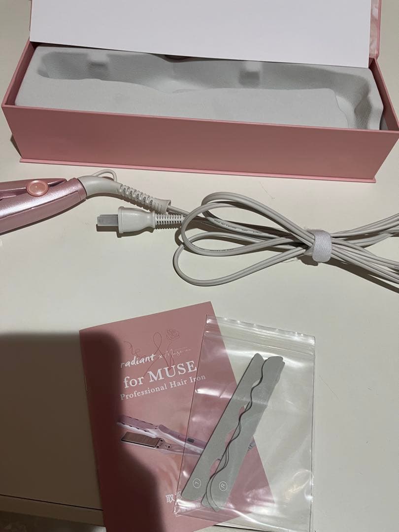 ヘアアイロン radiant x MUSE Professional LM125MUSE