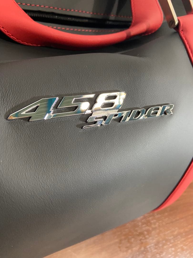 フェラーリ Ferrari スケドーニ レザー ボストンバッグ