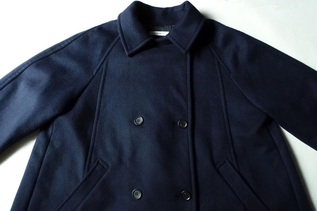 2024 B.C STOCK☆Wビーバーテントライントレンチコート F ネイビー