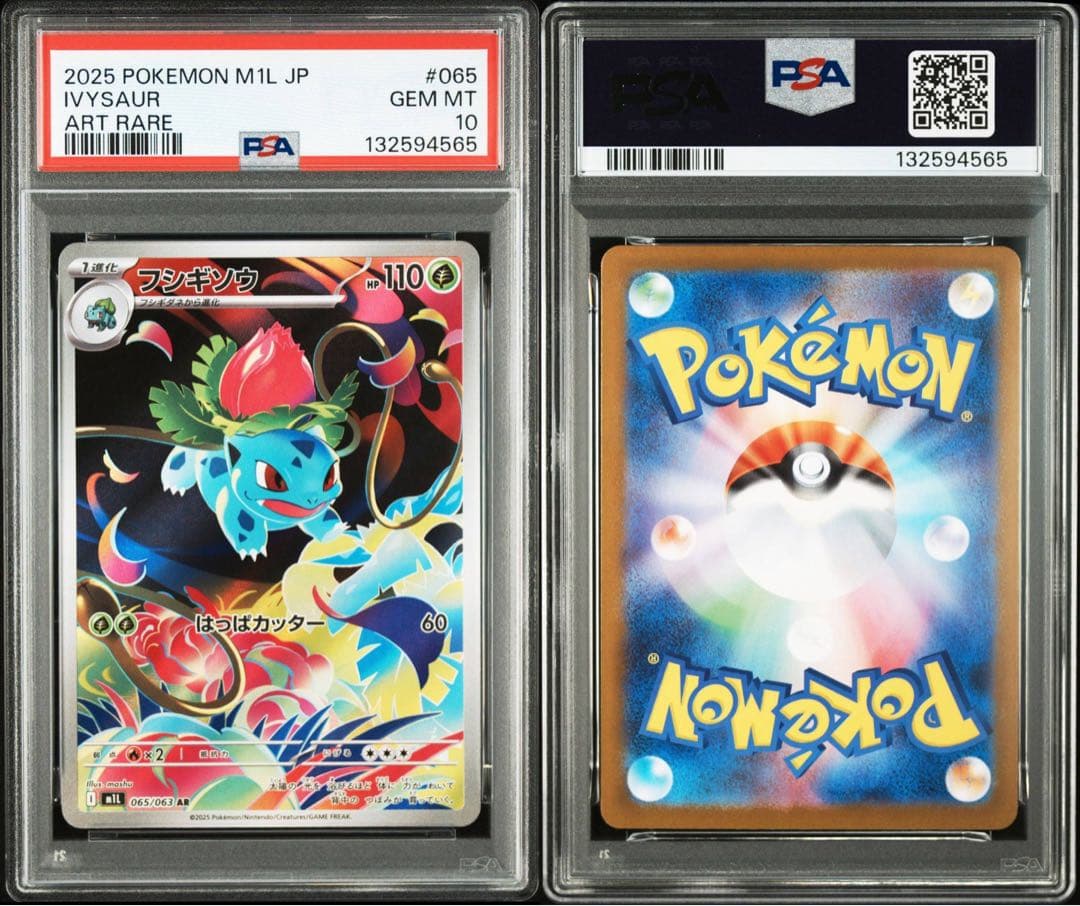 【連番】メガフシギバナex sar psa10 進化ライン　6連番