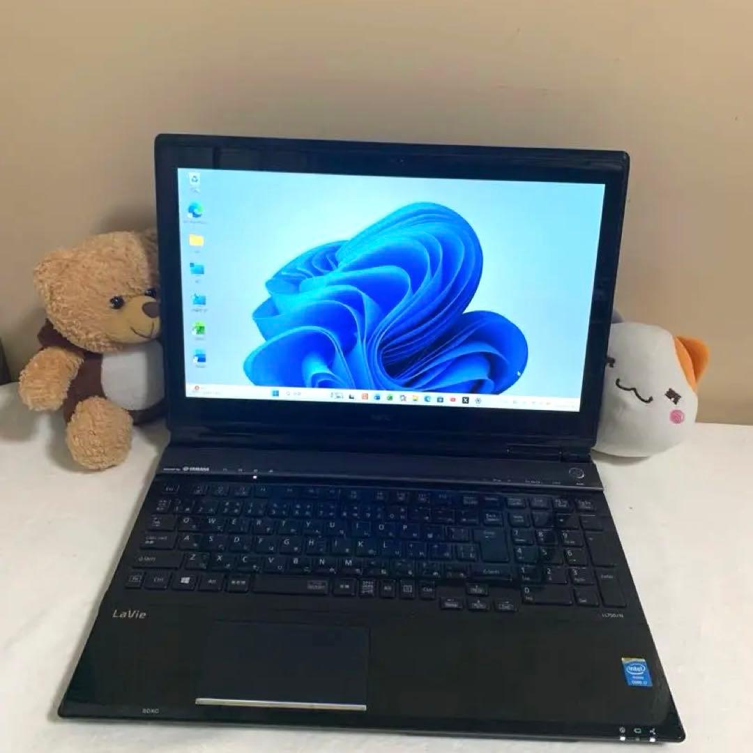 NECタッチパパネルi7/16/SSD512新品office2024