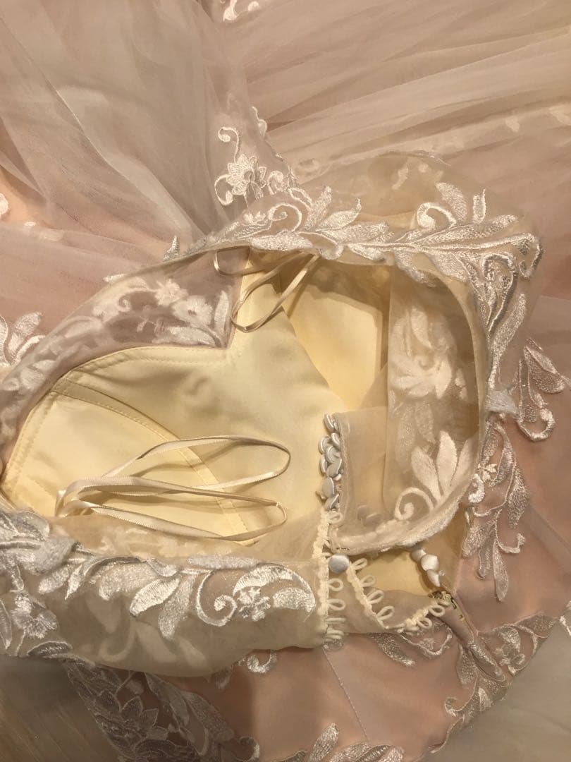 YNSWEDDING刺繍入りマーメイドウェディングドレス