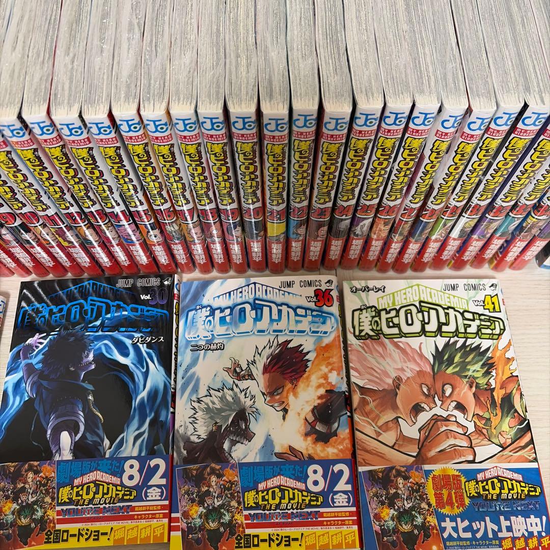 僕のヒーローアカデミア 1巻〜42巻セット未開封多数