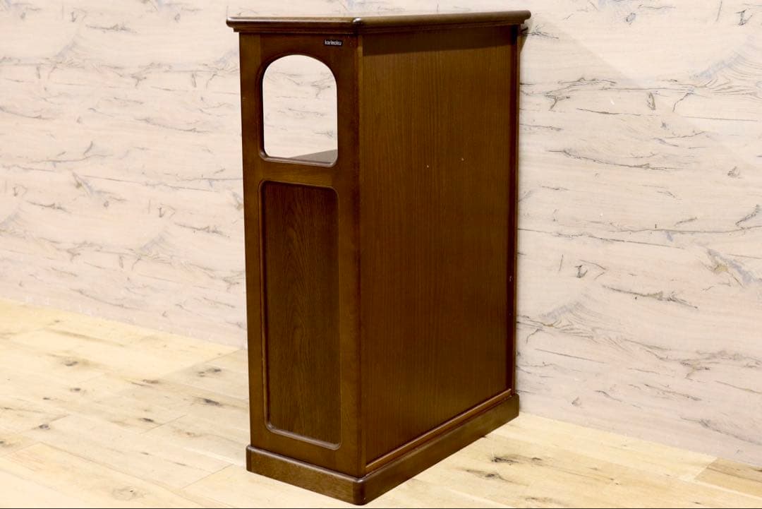 GMIH247○karimoku / カリモク 電話台 FAX台 花台 飾り棚