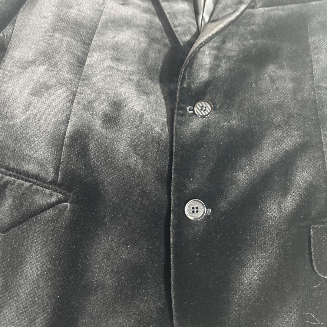 【極美品】エンポリオアルマーニ ベロア　テーラード M LINE 50