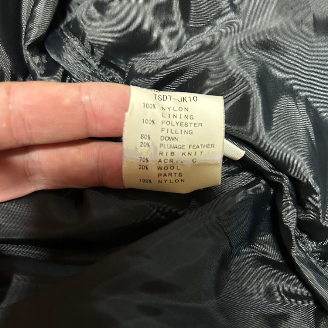 WTAPS TYPE-ARCTIC-V ダウンベスト ストリート L ネイビー