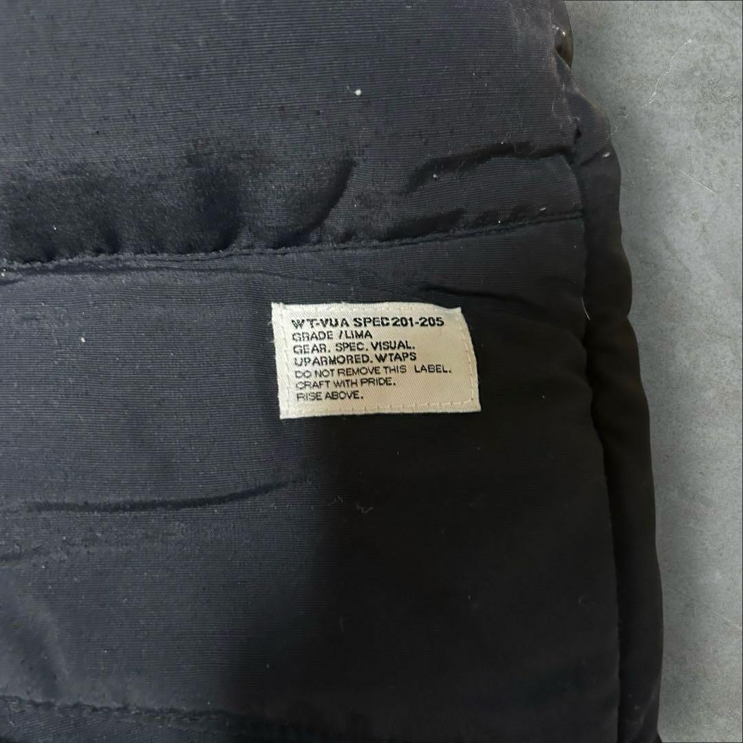 WTAPS TYPE-ARCTIC-V ダウンベスト ストリート L ネイビー