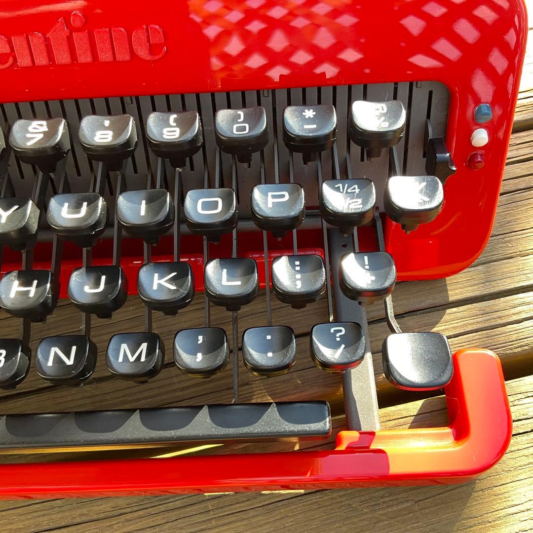 olivetti valentine s 整備済　完動品　中古品　超綺麗