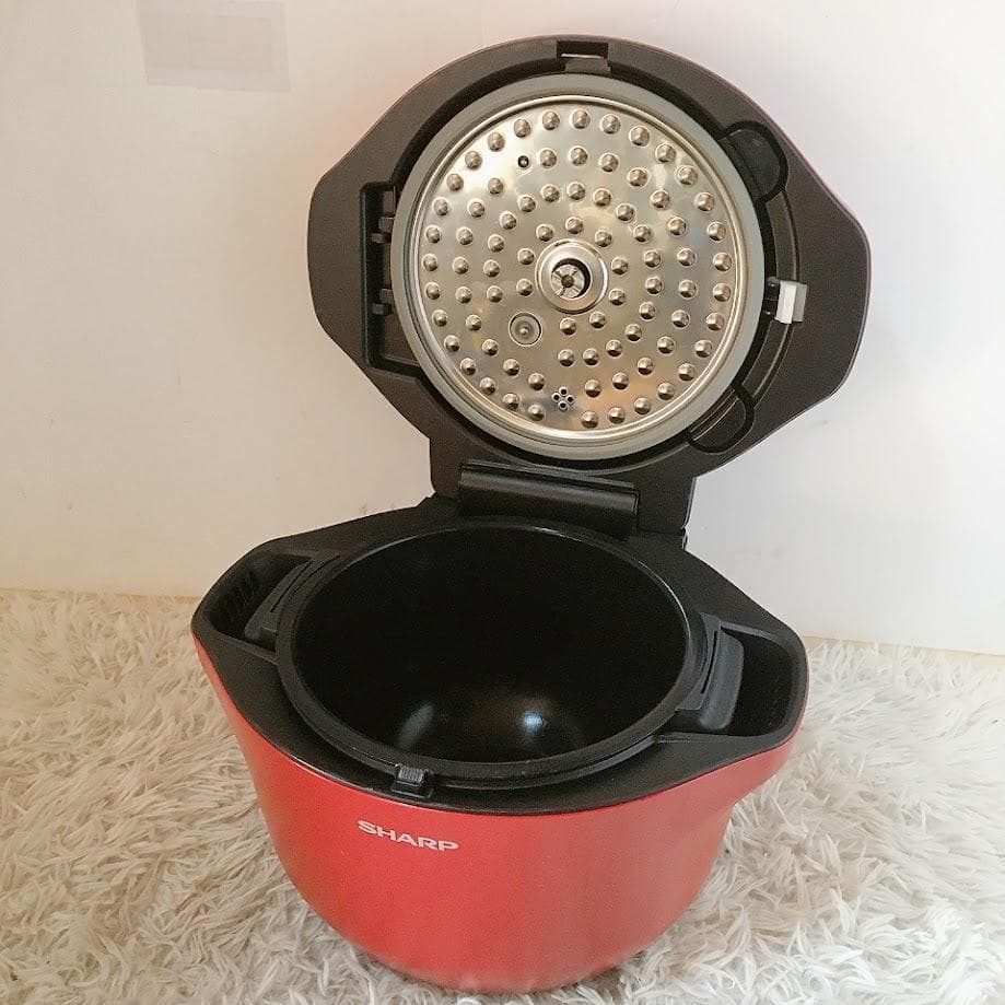 SHARP KN-HW24G-R 自動調理鍋 シャープ ヘルシオ ホットクック