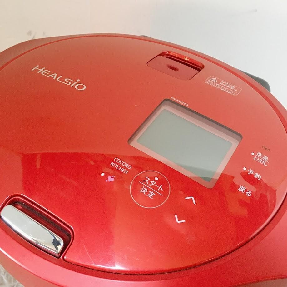 SHARP KN-HW24G-R 自動調理鍋 シャープ ヘルシオ ホットクック