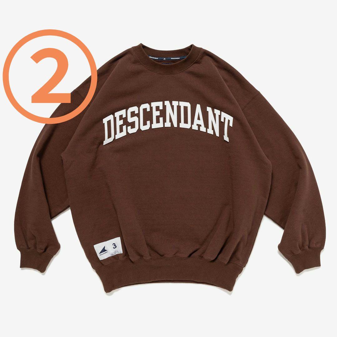 DESCENDANT TEAM CREW NECK クルーネック ディセンダント