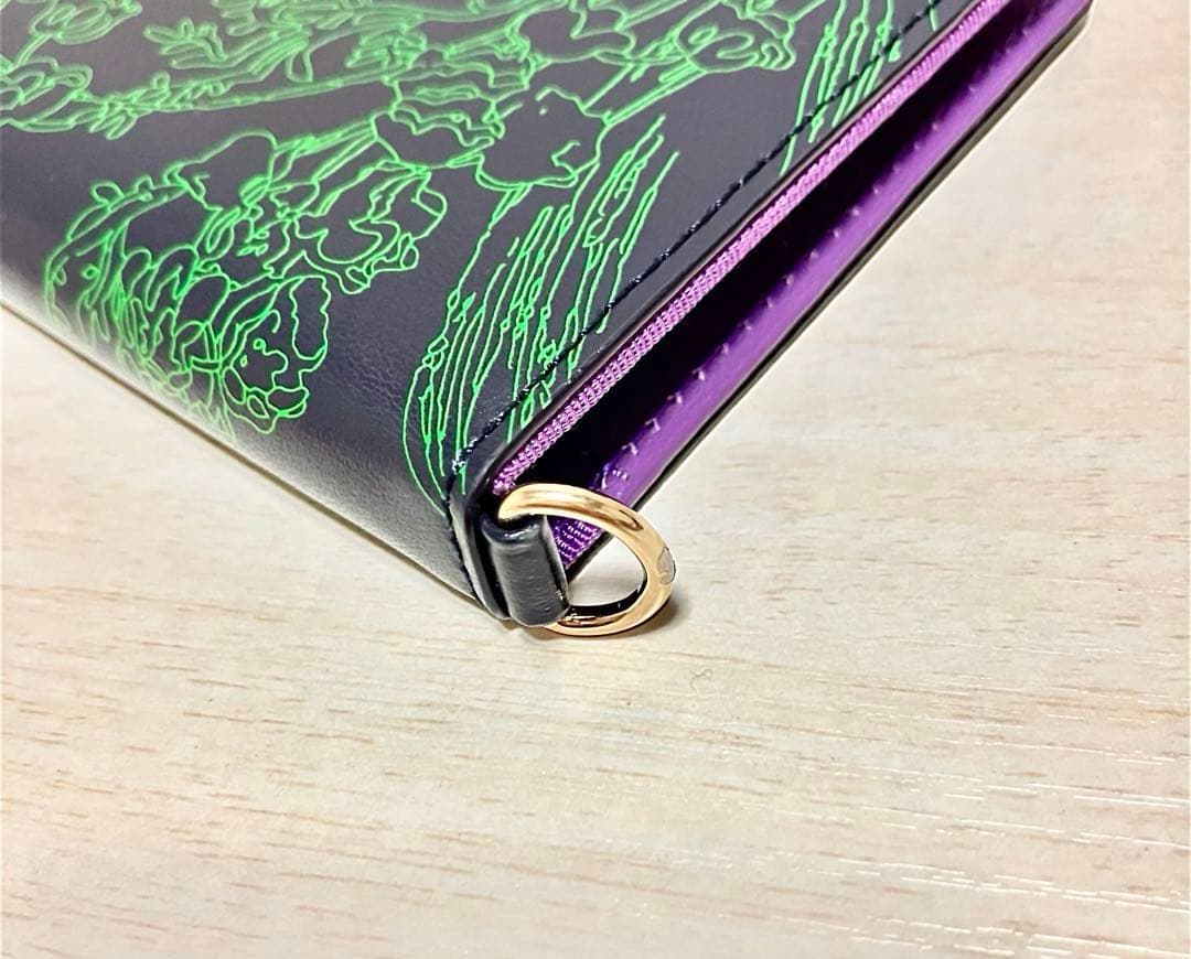 未使用⭐️MUVEIL すずらん 手帳型 カード入れ＆ミラー付き スマホケース