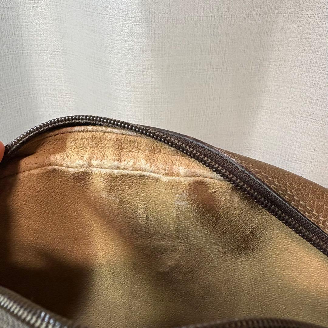 【美品】グッチGUCCI GG柄　セカンドバッグ　シェリーライン