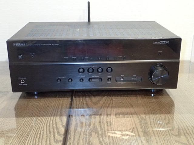 YAMAHA RX-V581 AVアンプ 快調良音・リモコン無し・アプリ便利です