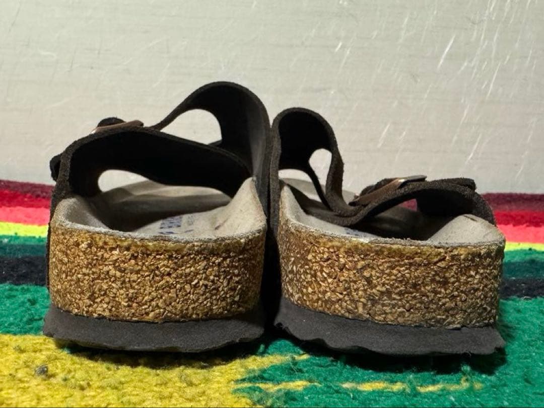 極美品 ビルケン チューリッヒ スエード モカ ブラウン ナロー 24.5cm