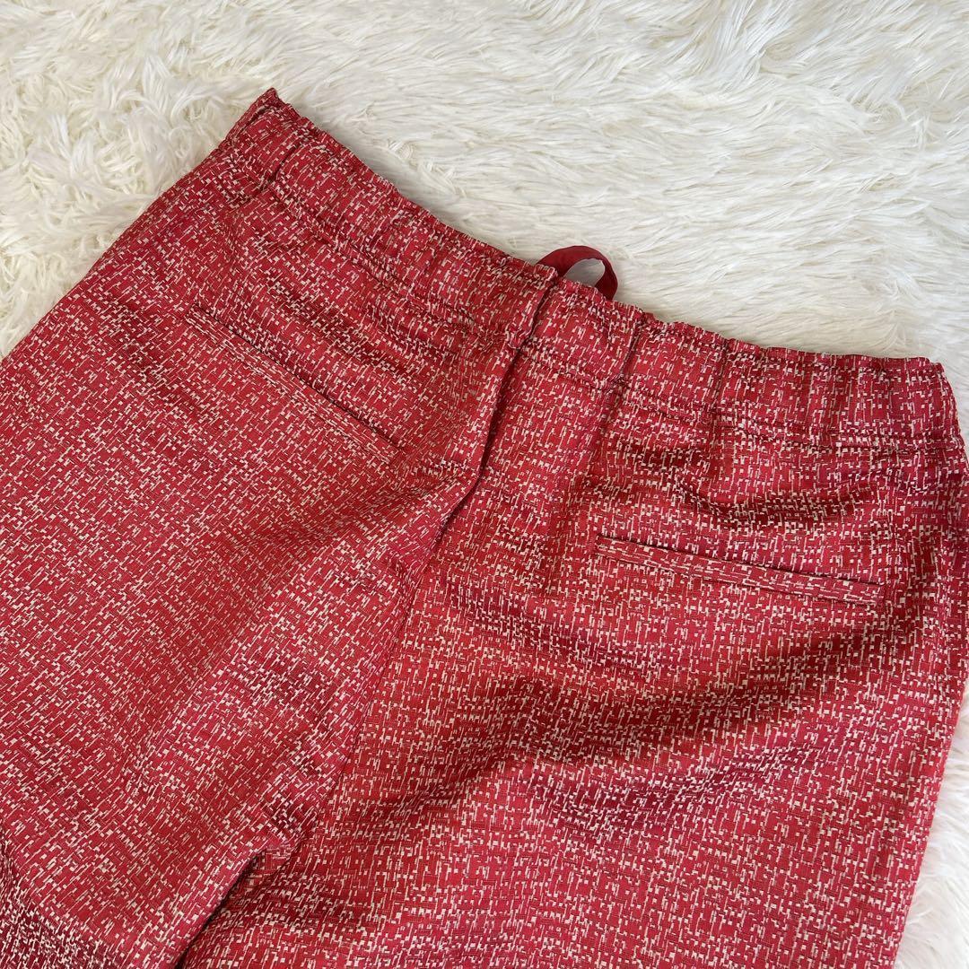 ✨美品✨ ドゥロワー カスリジャガードドロストパンツ シルク 近年 40