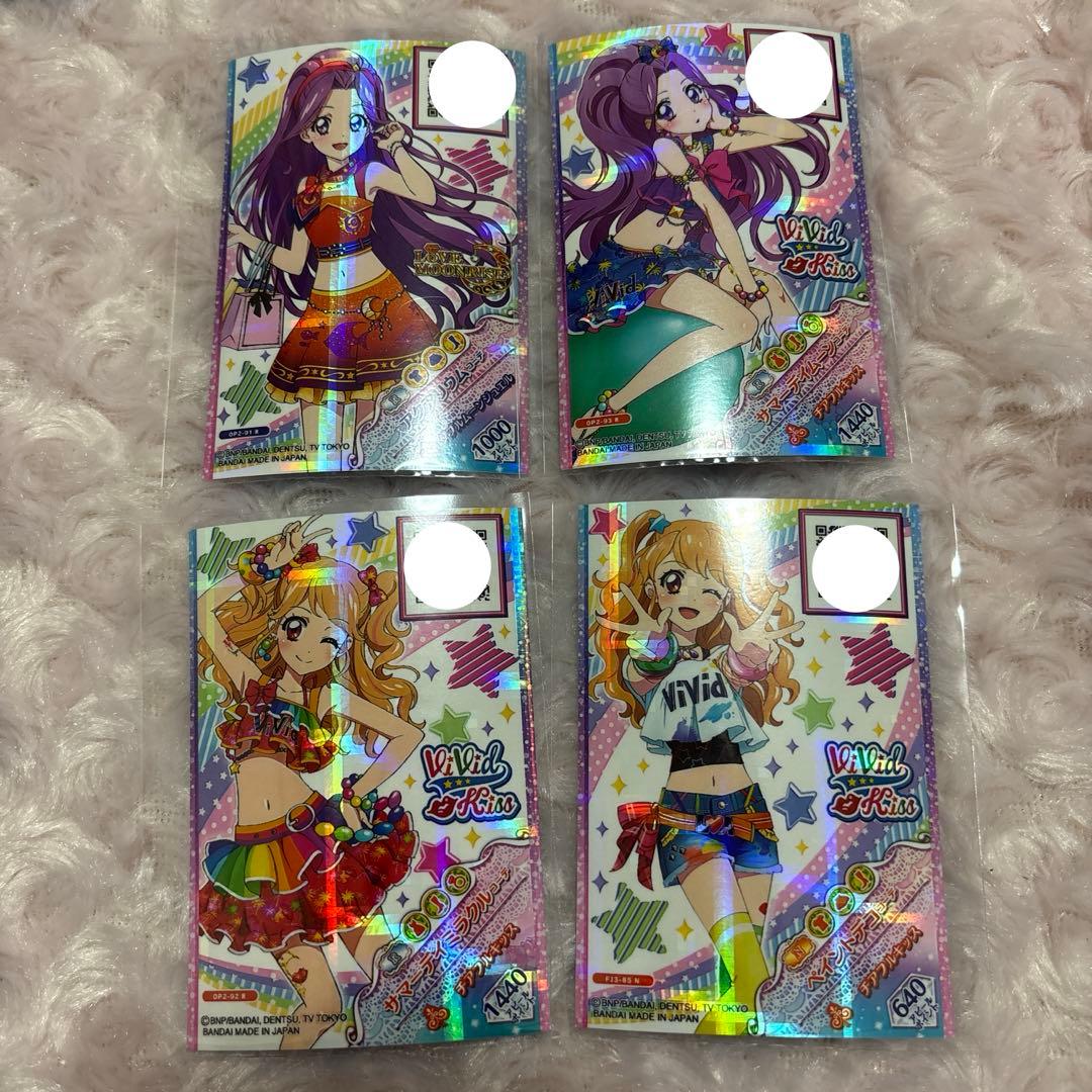 夏樹みくる 神崎美月 アイカツオンパレード フルコーデ カード