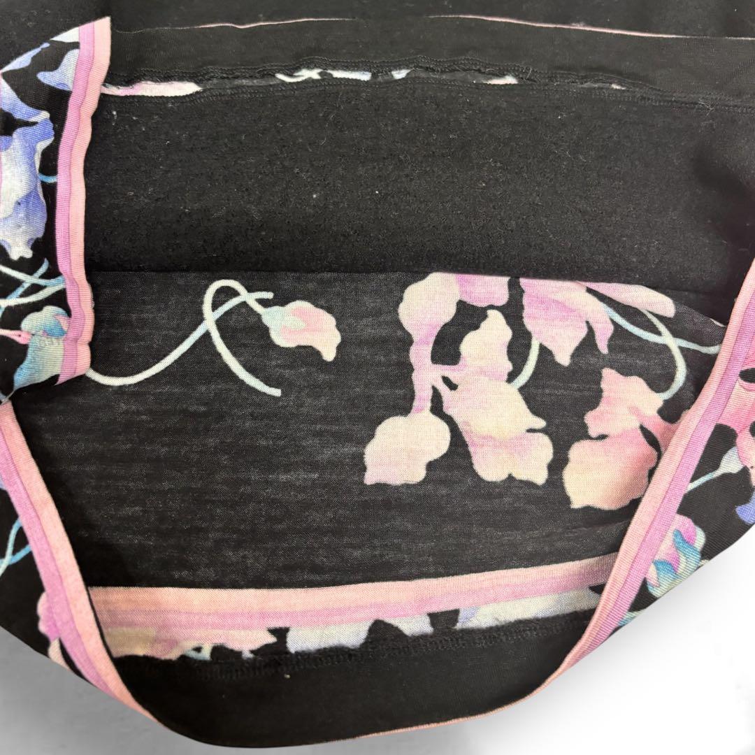 レオナール カシミヤウール　 ビジュー ブラウス ニット トリム　40（H1