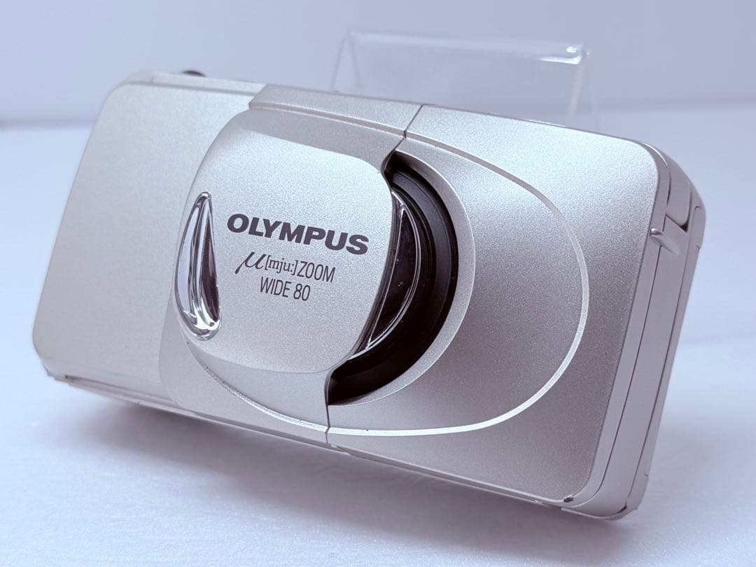 OLYMPUS μ ZOOM WIDE 80 動作確認済 フィルムカメラ
