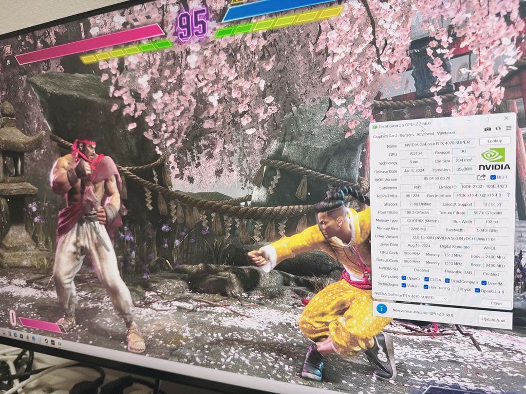 グラフィックボード・グラボ・ビデオカード PNY GeForce RTX4070 SUPER 12GB