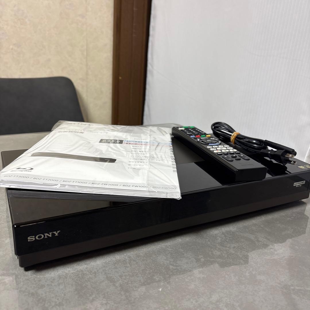 SONY BDZ-FW1000 ブルーレイレコーダー DVDレコーダー 2018